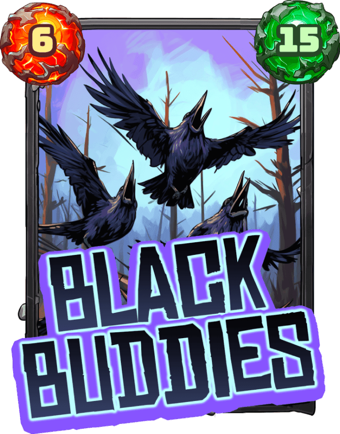 card black buddies